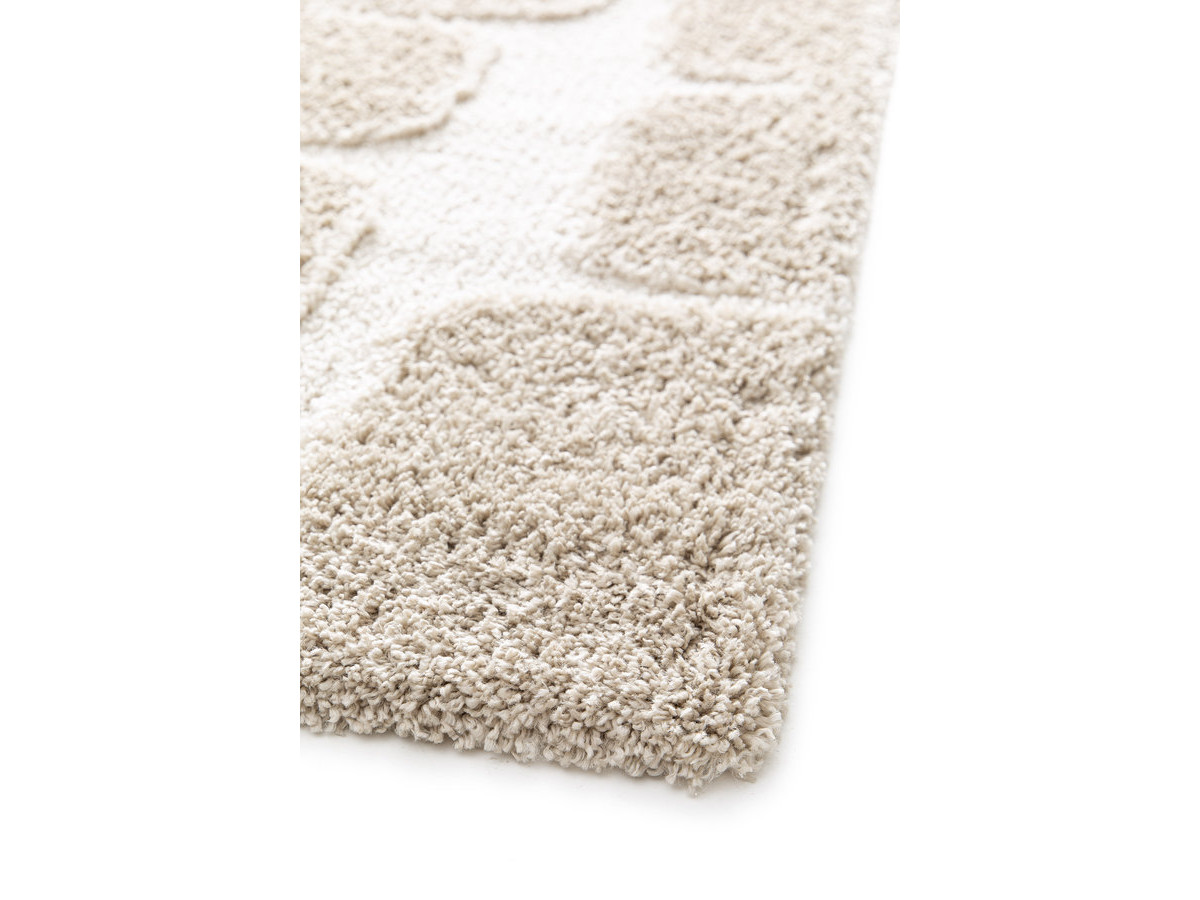 Tapis poils longs CHINO motif abstrait