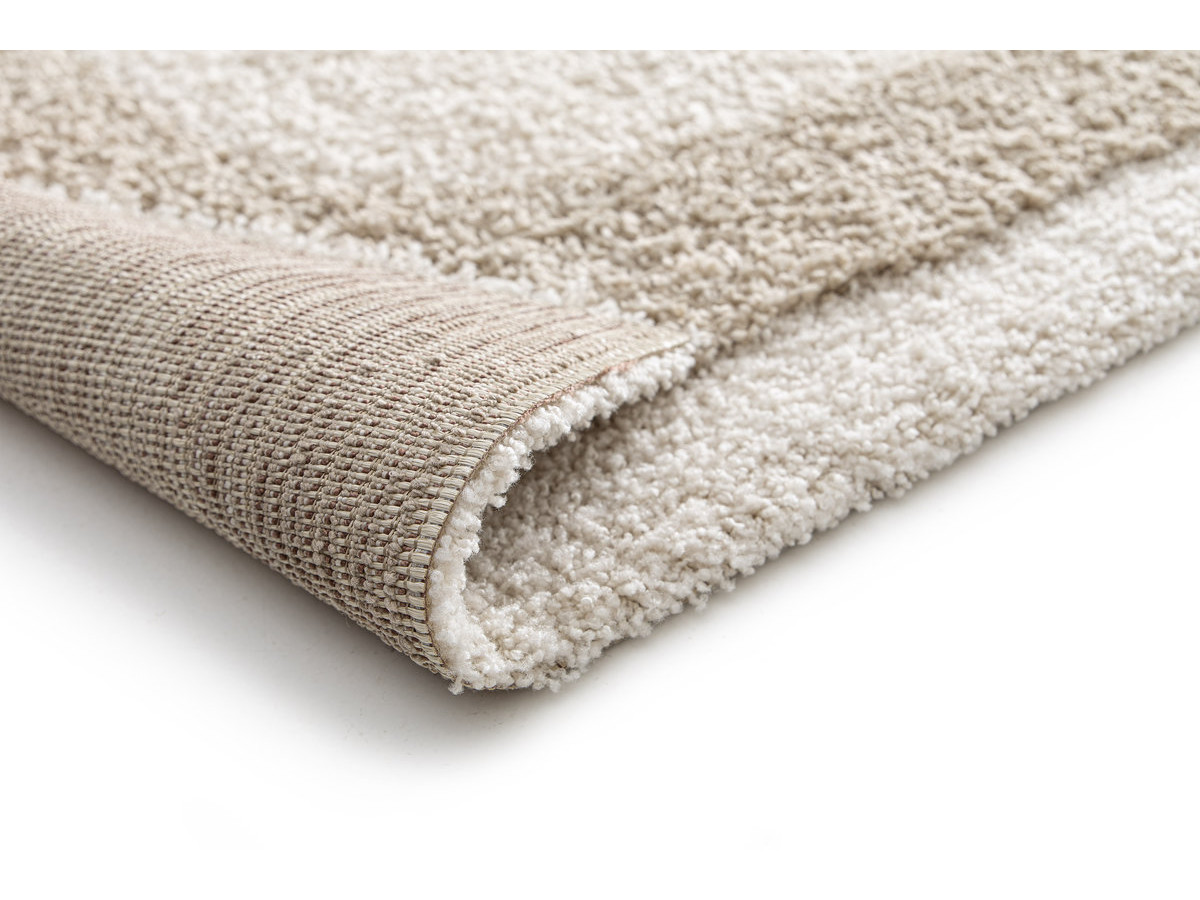 Tapis poils longs KARE motif graphique
