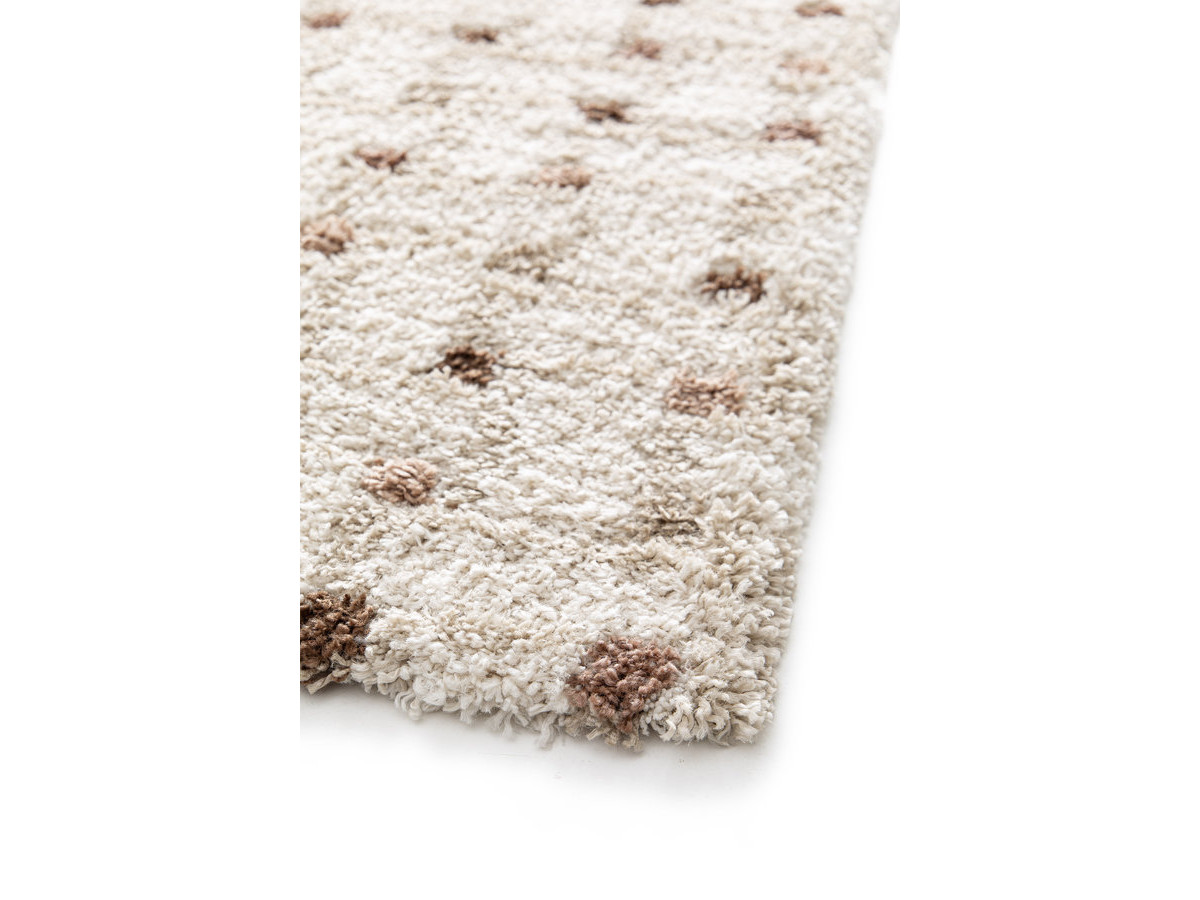 Vloerkleed met lange haren MIZAI grafisch motief