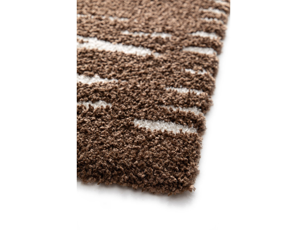 Tapis poils longs TAVARO motif abstrait