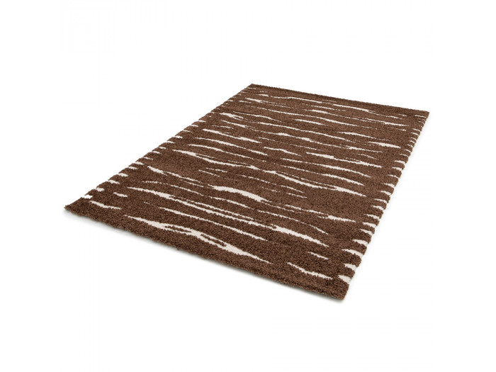 Tapis poils longs TAVARO motif abstrait