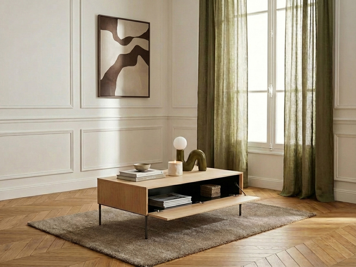 Salontafel 1 deur FLORE eikeneffect