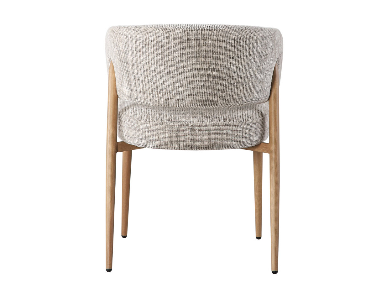 Lot de 2 chaises RHEA tissu texturé