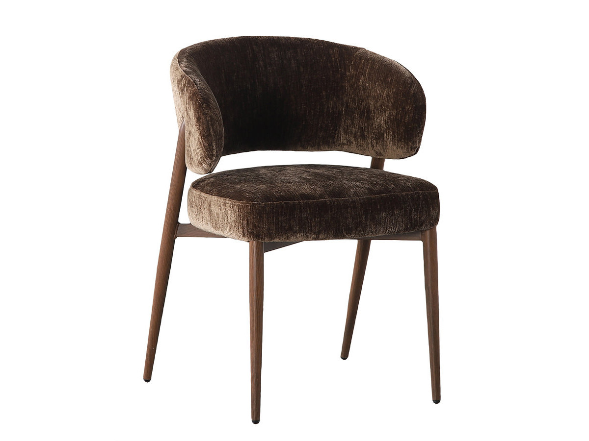 Lot de 2 chaises RHEA texturé marron — vue 5