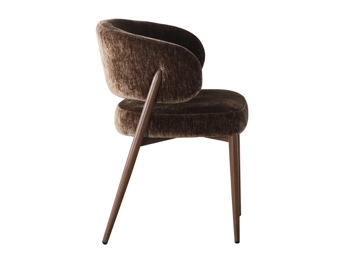 Lot de 2 chaises RHEA texturé marron — vue 6