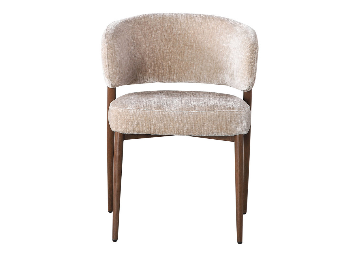 Lot de 2 chaises RHEA tissu texturé