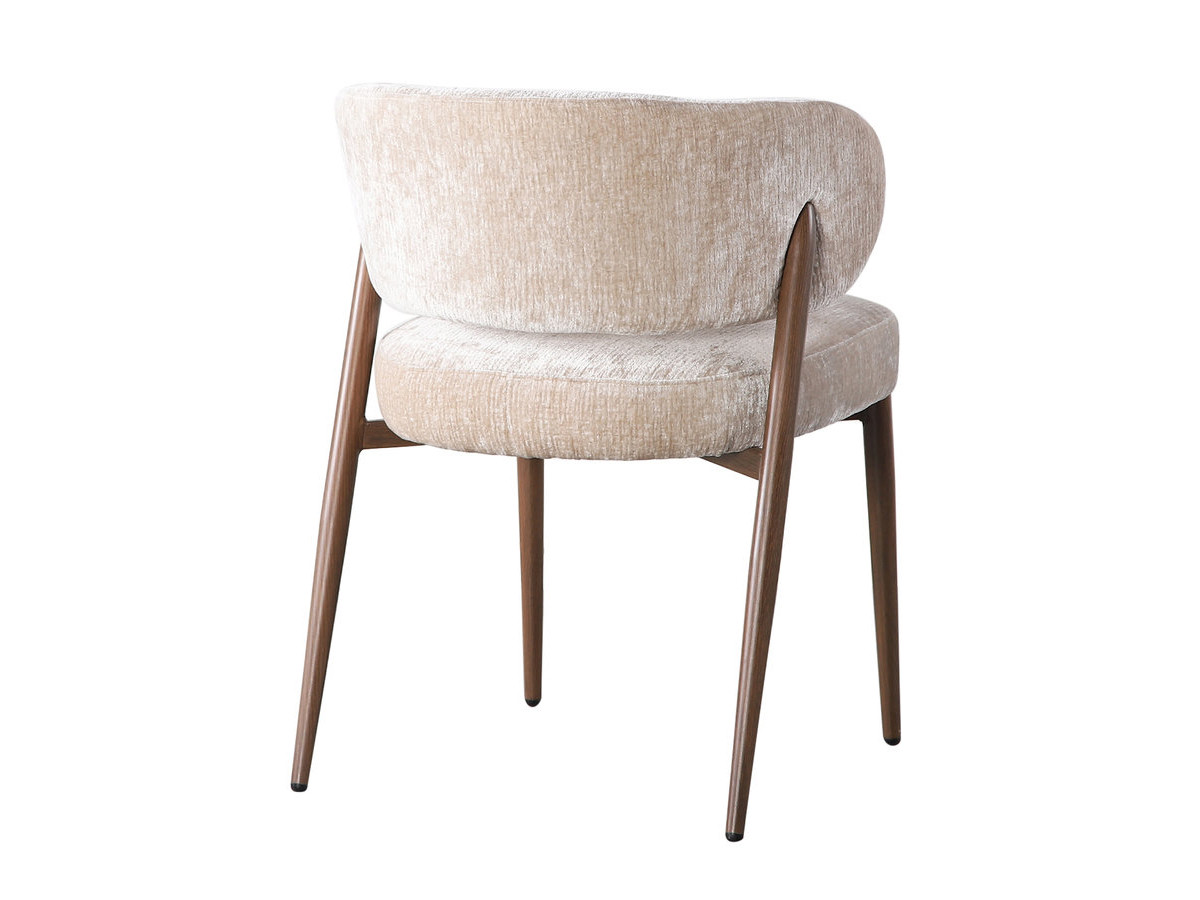 Lot de 2 chaises RHEA tissu texturé
