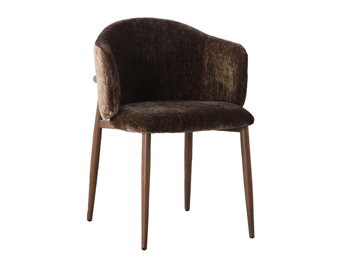 Lot de 2 chaises LETO texturé marron — vue 5