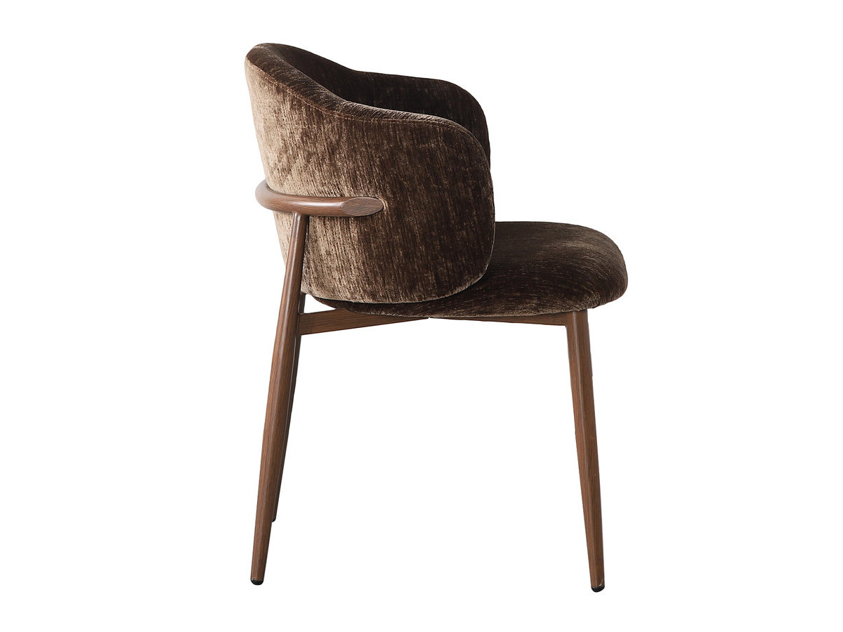 Lot de 2 chaises LETO texturé marron — vue 6