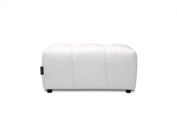 Pouf ROXELANE tissu chiné