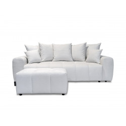 Droit convertible coffre + pouf