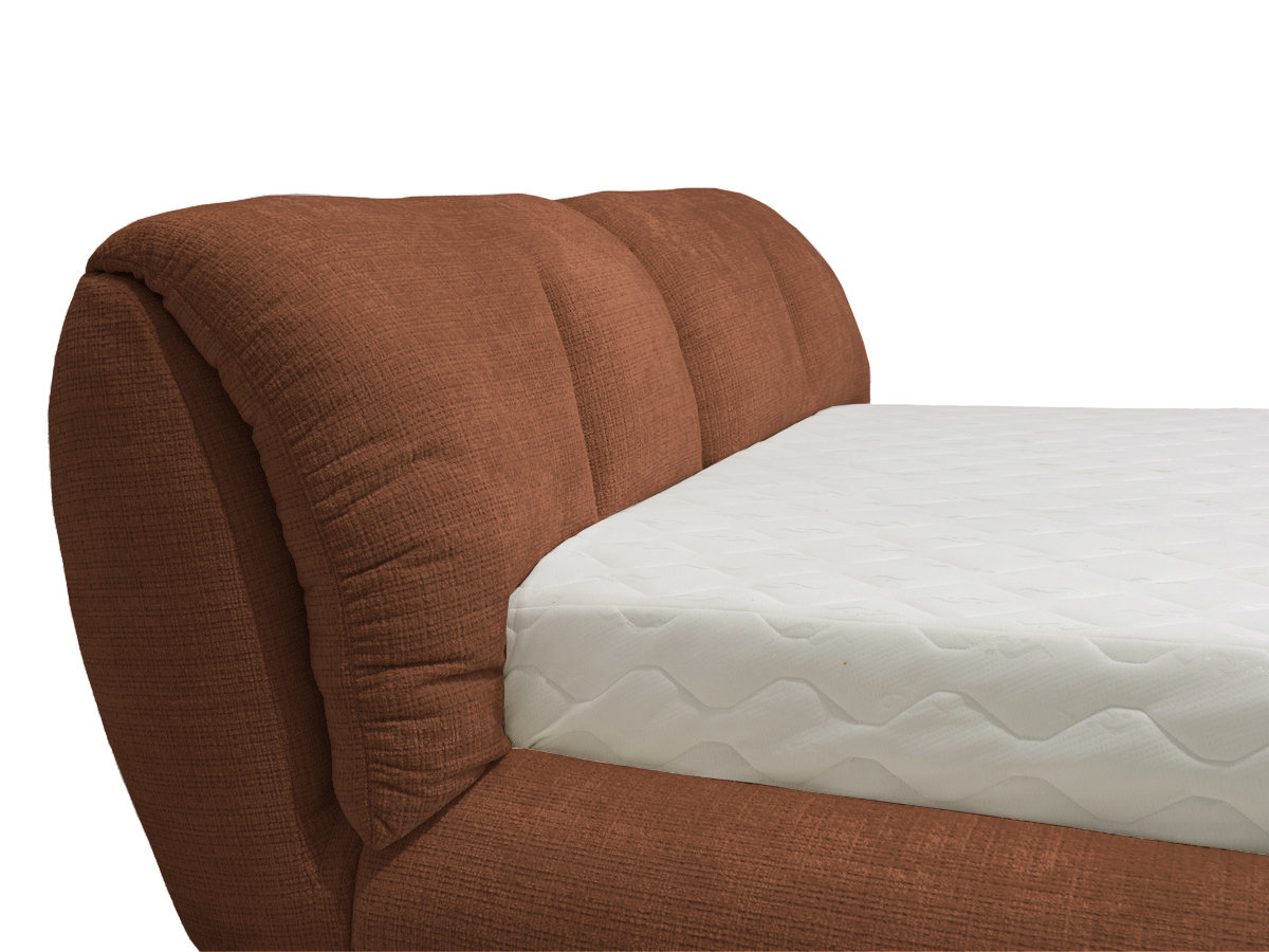 Lit bas FARO chenille orange — vue 6