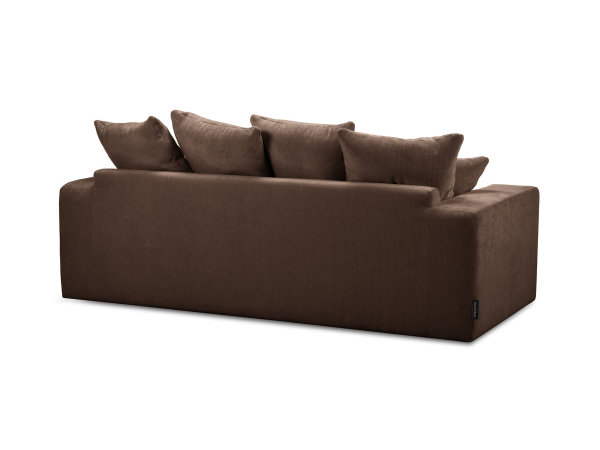 Sofa prosta 2-osobowa nierozkładana NEVADA, gładka tkanina