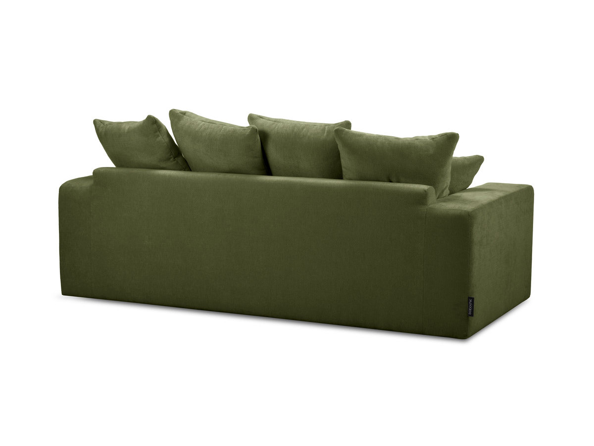 Sofa prosta 2-osobowa nierozkładana NEVADA, gładka tkanina