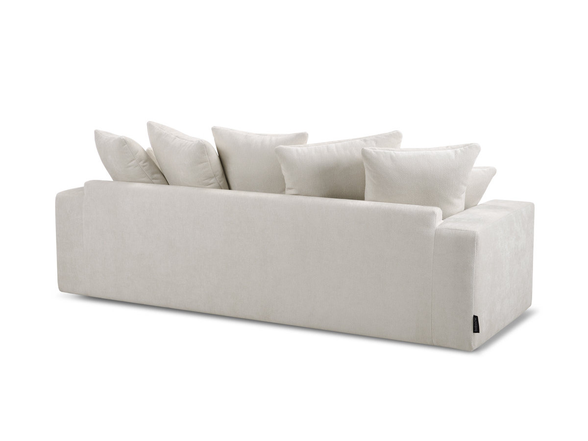 Sofa prosta 3-osobowa nierozkładana NEVADA gładka tkanina