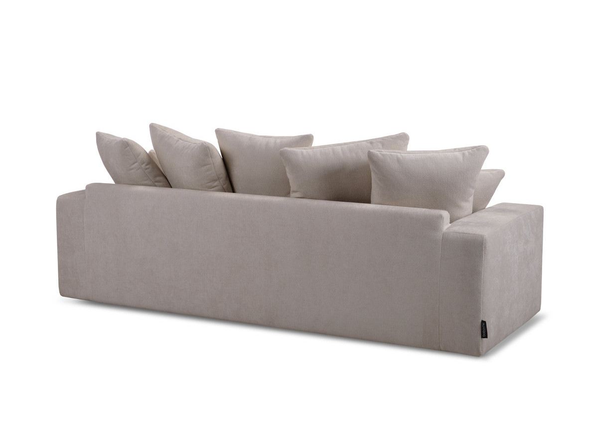 Sofa prosta 3-osobowa nierozkładana NEVADA gładka tkanina