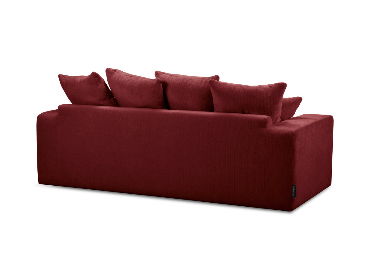 Sofa prosta 2-osobowa nierozkładana NEVADA, gładka tkanina