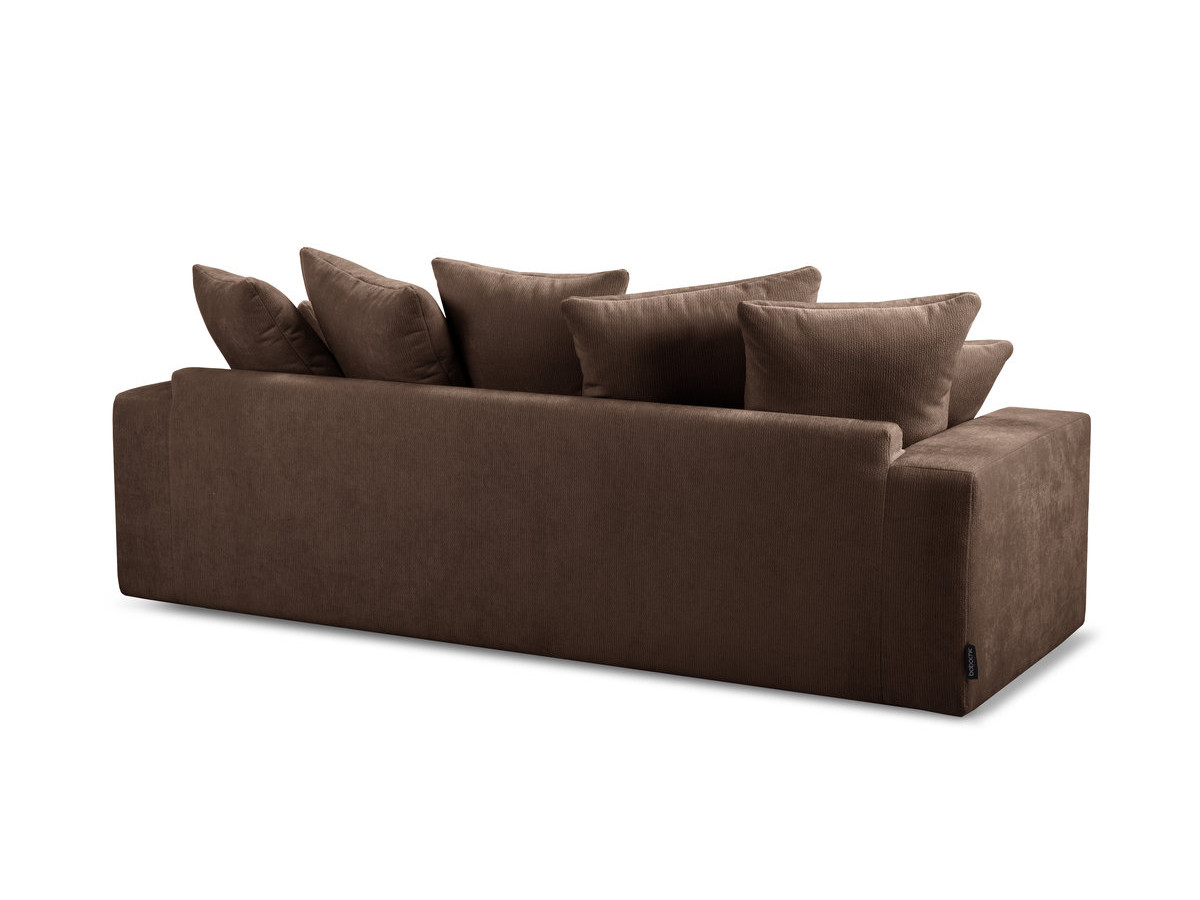 Sofa prosta 3-osobowa nierozkładana NEVADA gładka tkanina