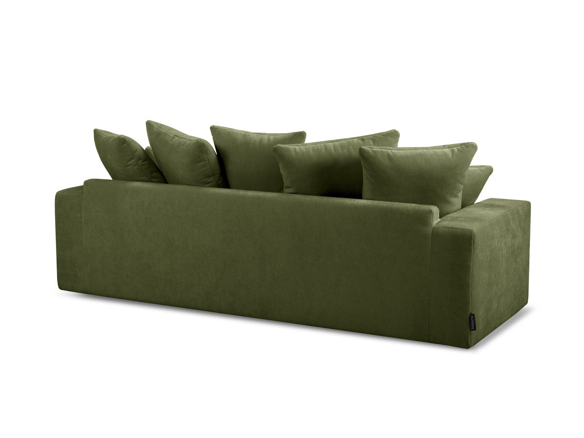 Sofa prosta 3-osobowa nierozkładana NEVADA gładka tkanina