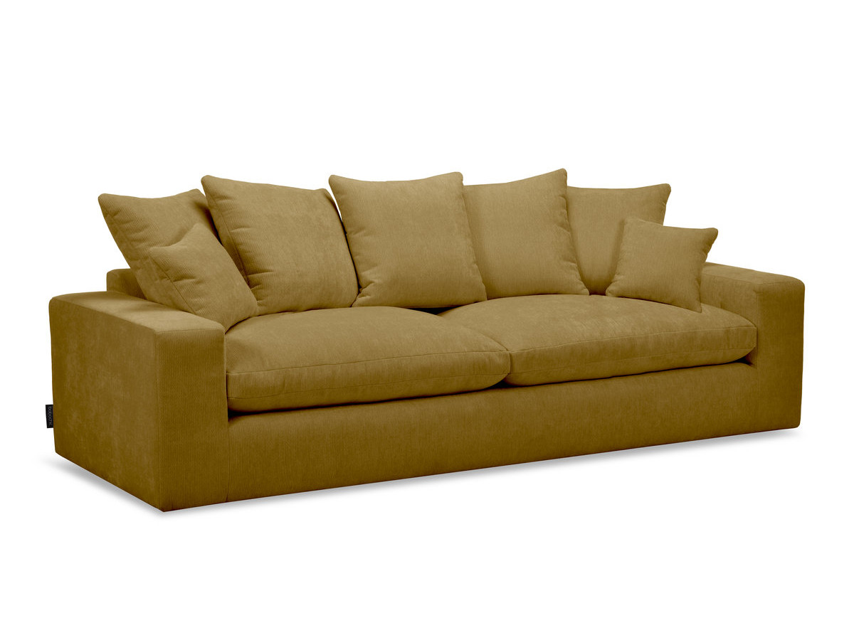 Sofa prosta 3-osobowa nierozkładana NEVADA gładka tkanina