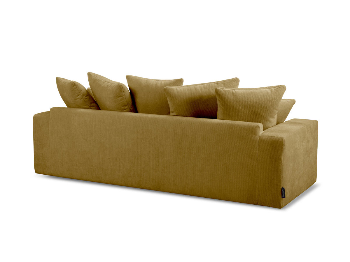 Sofa prosta 3-osobowa nierozkładana NEVADA gładka tkanina