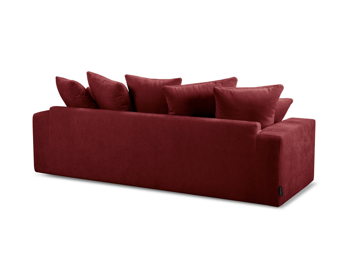 Sofa prosta 3-osobowa nierozkładana NEVADA gładka tkanina