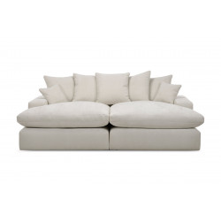 Causeuse avec assise profonde