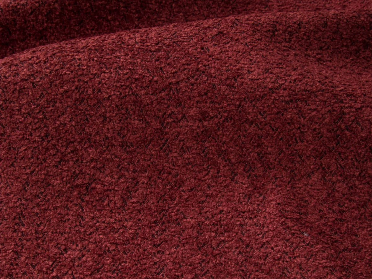 Lit coffre LIOR avec chevets intégrés rouge — vue 4