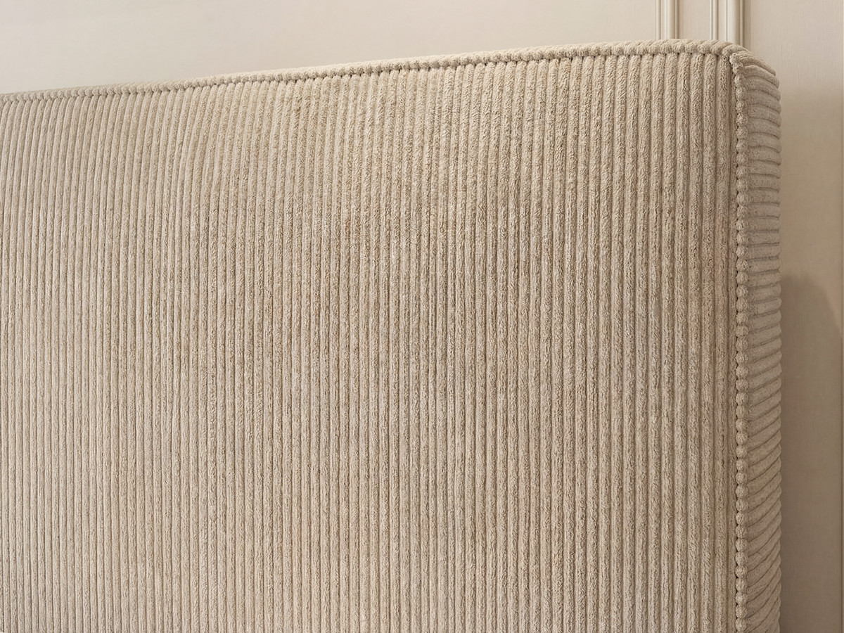 Lit LEONIE velours côtelé — vue 4