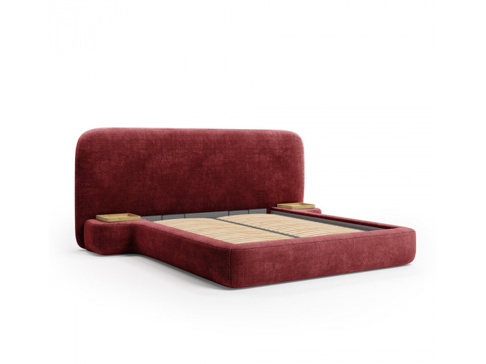 Lit coffre AURAE avec chevets intégrés