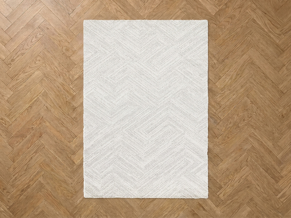 Tapis poils courts TRINA motif graphique — vue 5