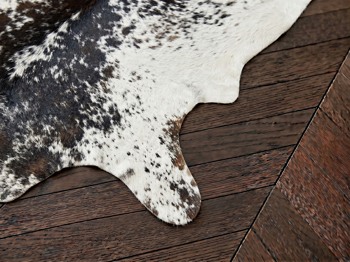 Tapis effet peau de bête PENNY motif vache — vue 4