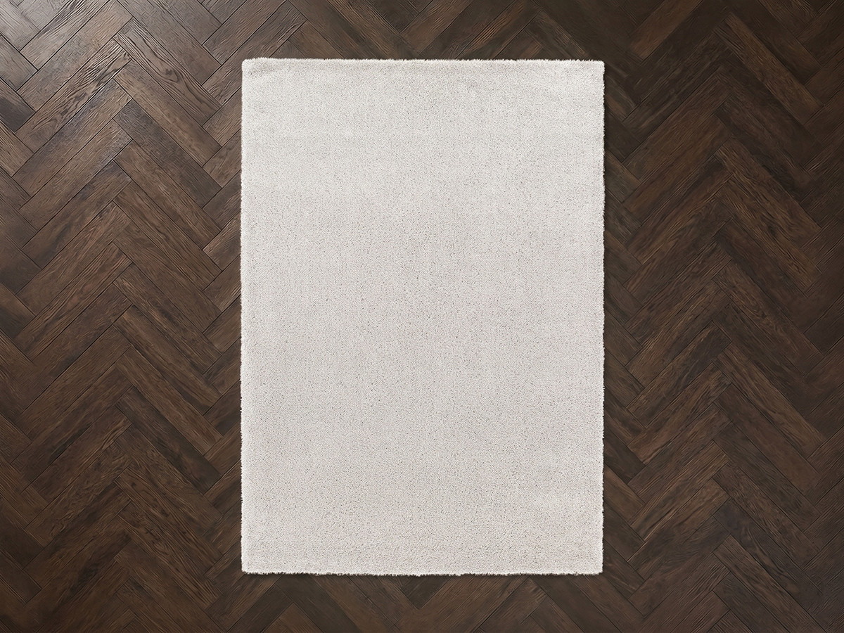 Tapis poils longs SHONNA uni