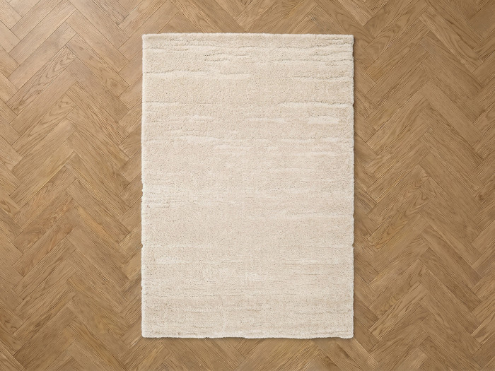 Tapis poils longs TELIRA motif abstrait