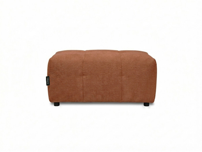 Pouf ROXELANE tissu chiné