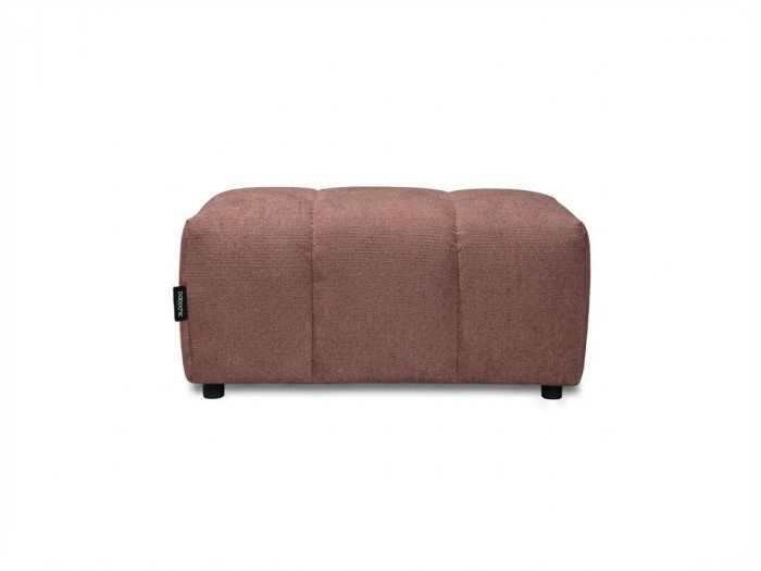Pouf ROXELANE tissu chiné