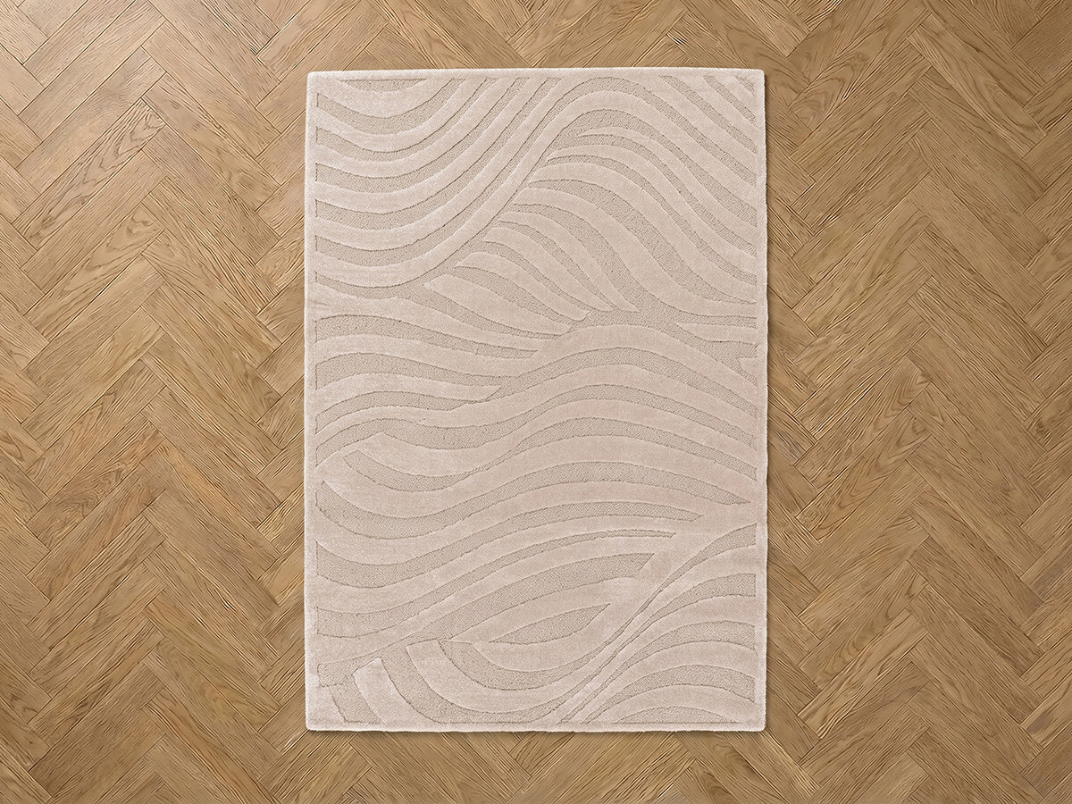 AVALON laagpolig tapijt met abstract patroon