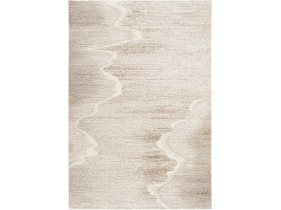 Tapis poils courts SANDIE motif abstrait