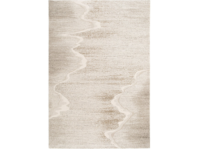 Tapis poils courts SANDIE motif abstrait