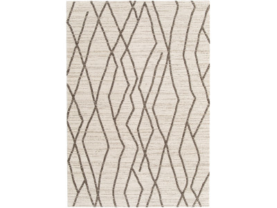Tapis poils courts NERO motif graphique