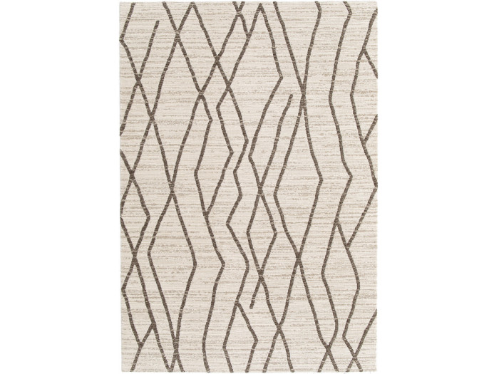 Tapis poils courts NERO motif graphique