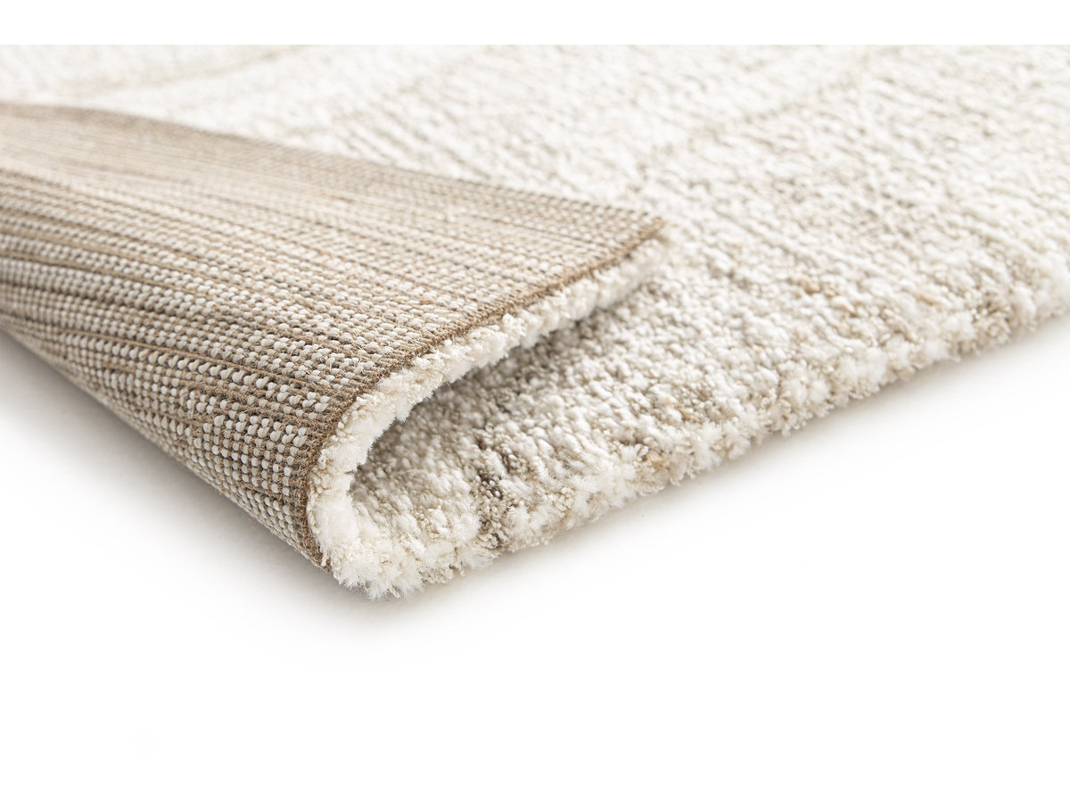 Vloerkleed met korte pool DUNE met abstract patroon