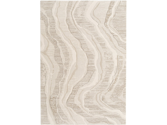 Tapis poils courts DUNE motif abstrait