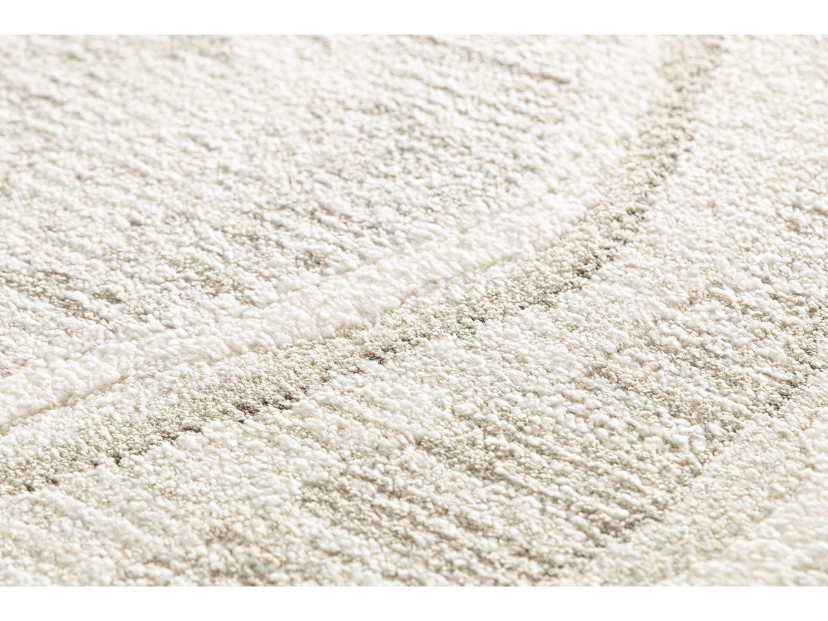 Vloerkleed met korte pool DUNE met abstract patroon