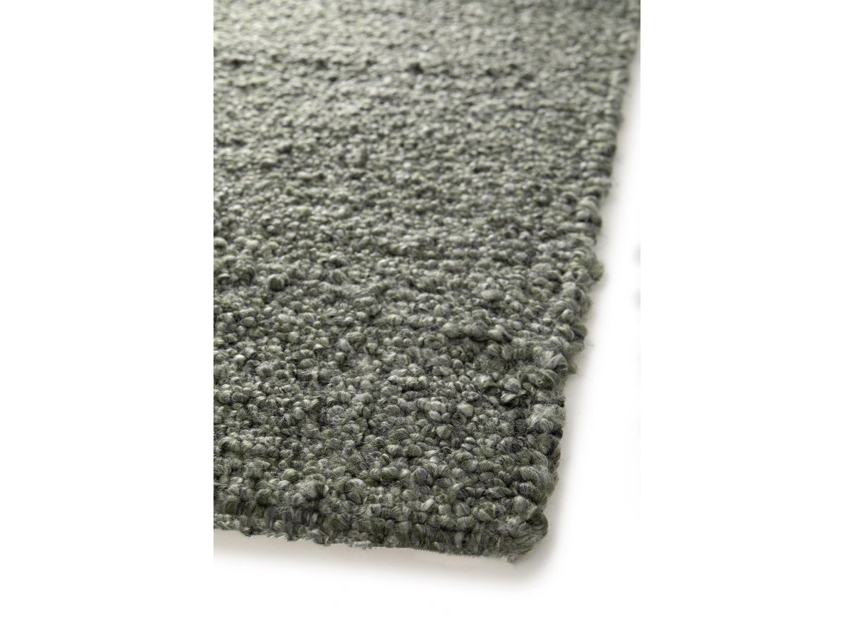 Tapis OSCAR bouclette chiné vert — vue 6