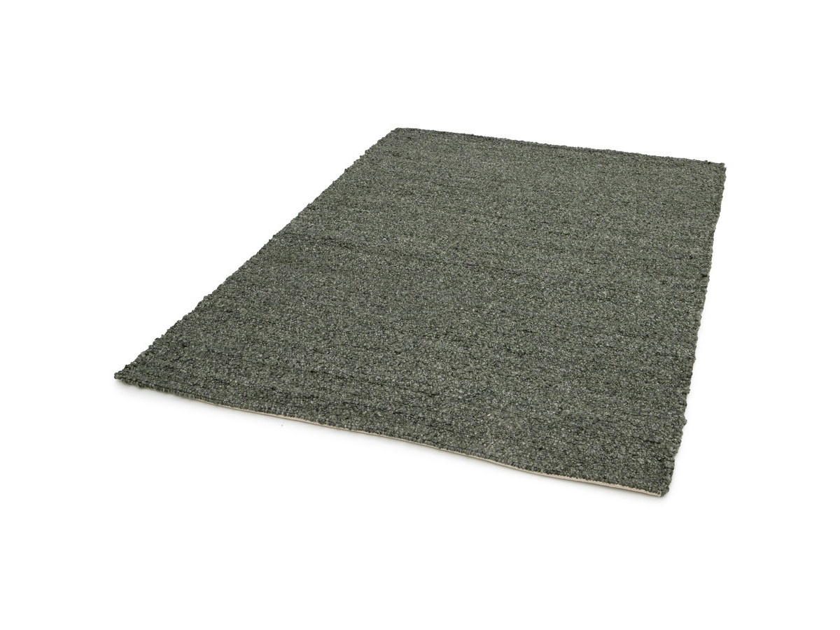 Tapis OSCAR bouclette chiné vert — vue 3