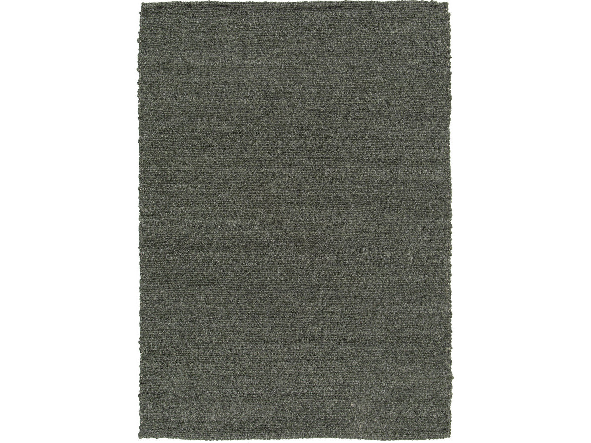 Tapis OSCAR bouclette chiné vert