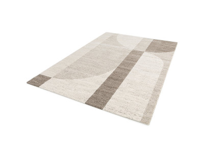 Tapis poils courts MARKO motif graphique