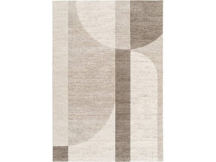 Tapis poils courts MARKO motif graphique