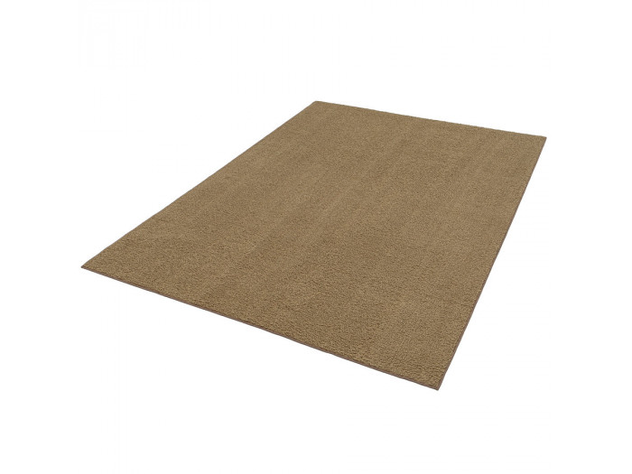 Tapis poils courts NOBU uni effet bouclette
